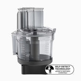 12-Cup Food Processor Attachment with SELF-DETECT®